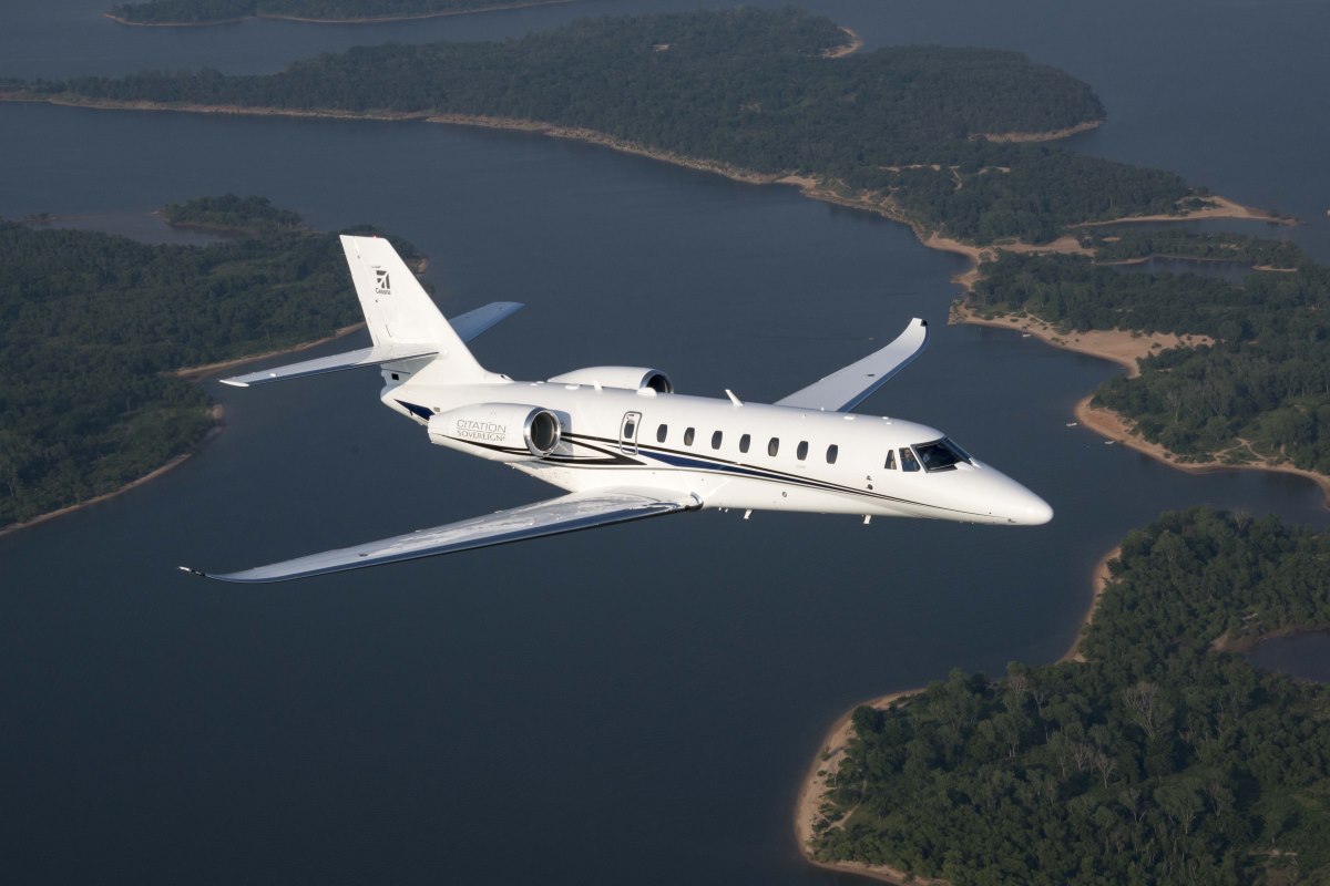 In response to customer demand, Textron Aviation adds Starlink high-speed internet availability to Cessna Citation Sovereign and Sovereign+