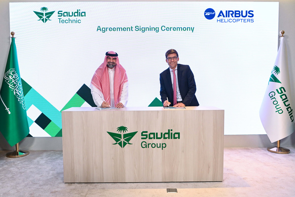 Saudia Technic Becomes the First Airbus-Authorized Helicopter Service Center in Saudi Arabia
