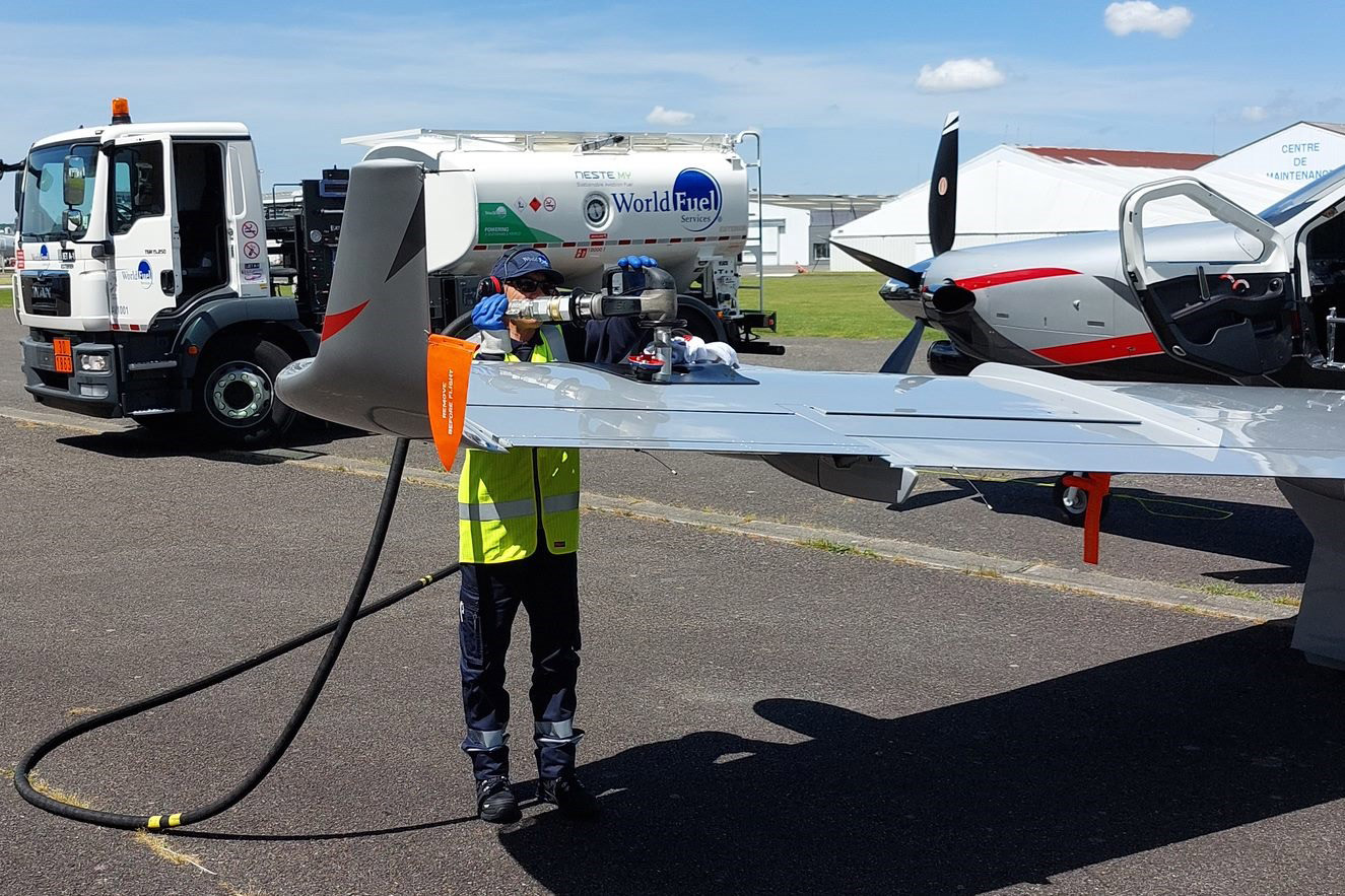 Daher’s Aircraft Division transitions to sustainable aviation fuel for all flight operations at its Tarbes, France site