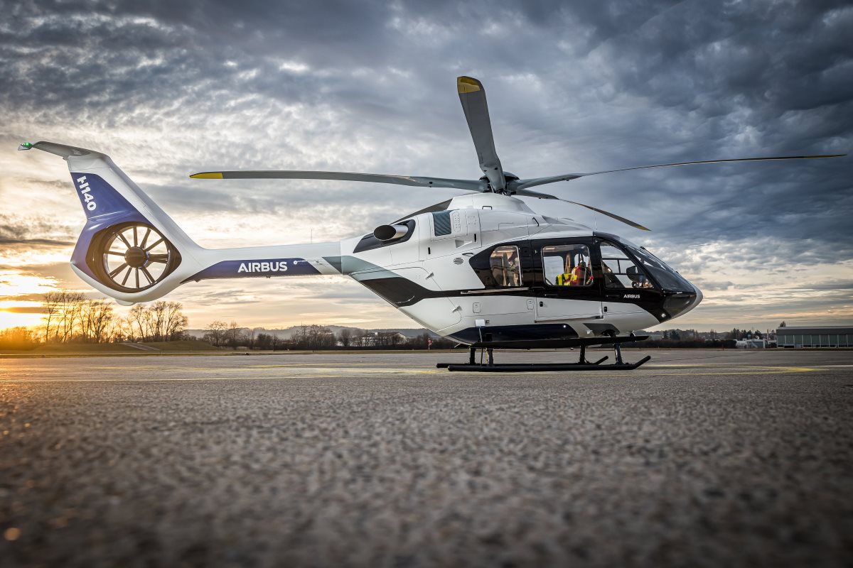 Airbus introduces the light twin-engined H140 to its range