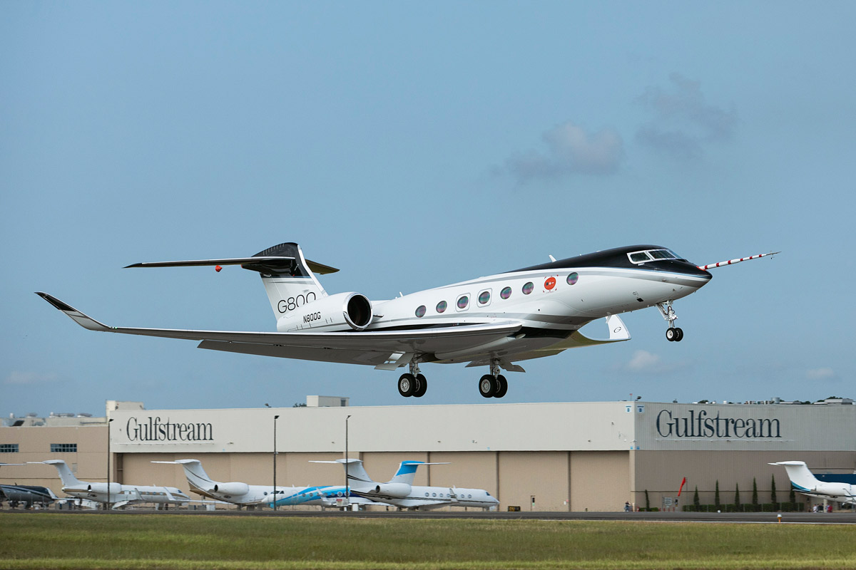 All-new Gulfstream G800 makes first flight