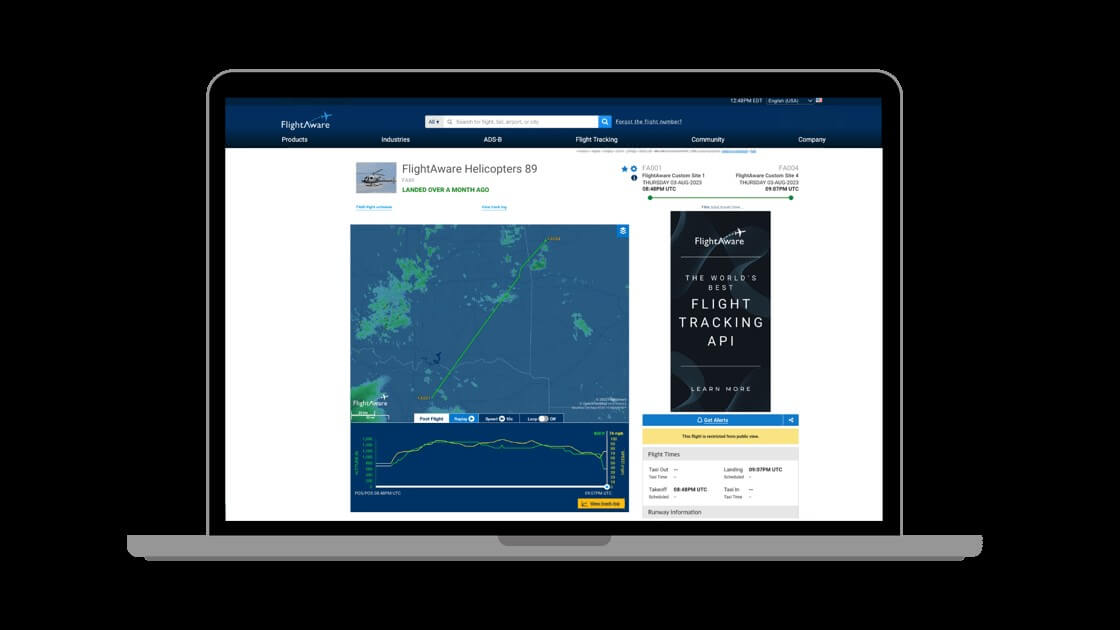 FlightAware announces expanded tracking platform for helicopters