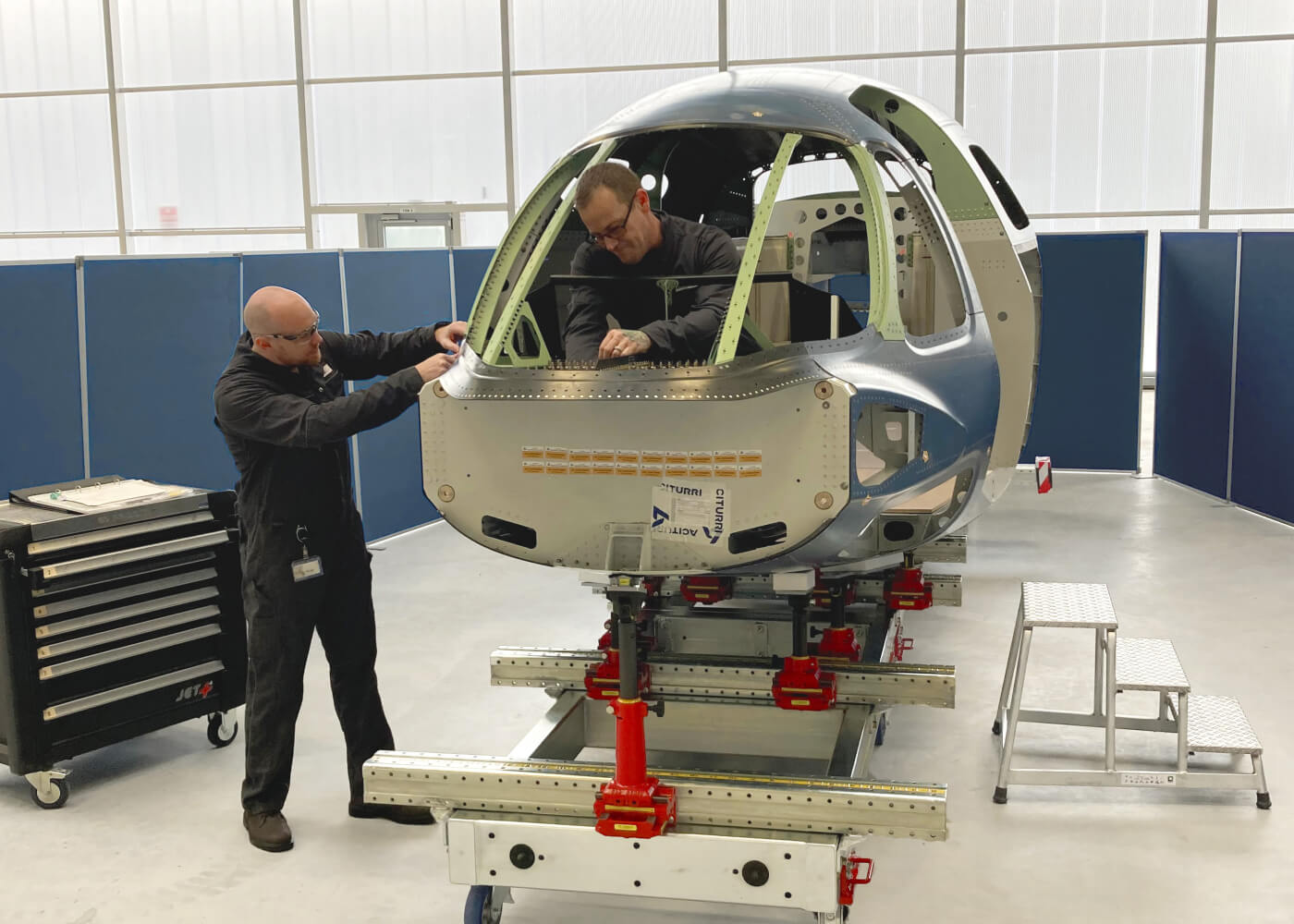 Lilium starts production of the Lilium Jet eVTOL aircraft