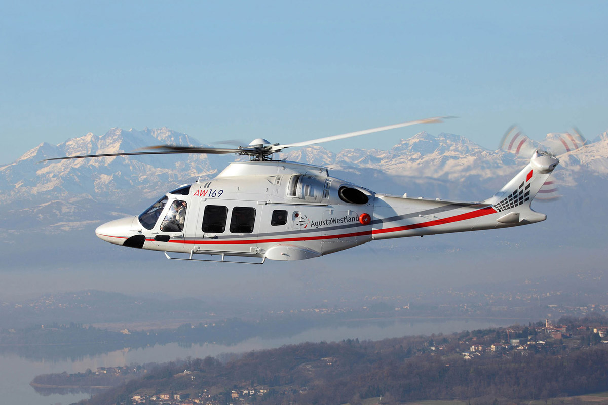 Up to 772 pound payload increase certified for Leonardo AW169 