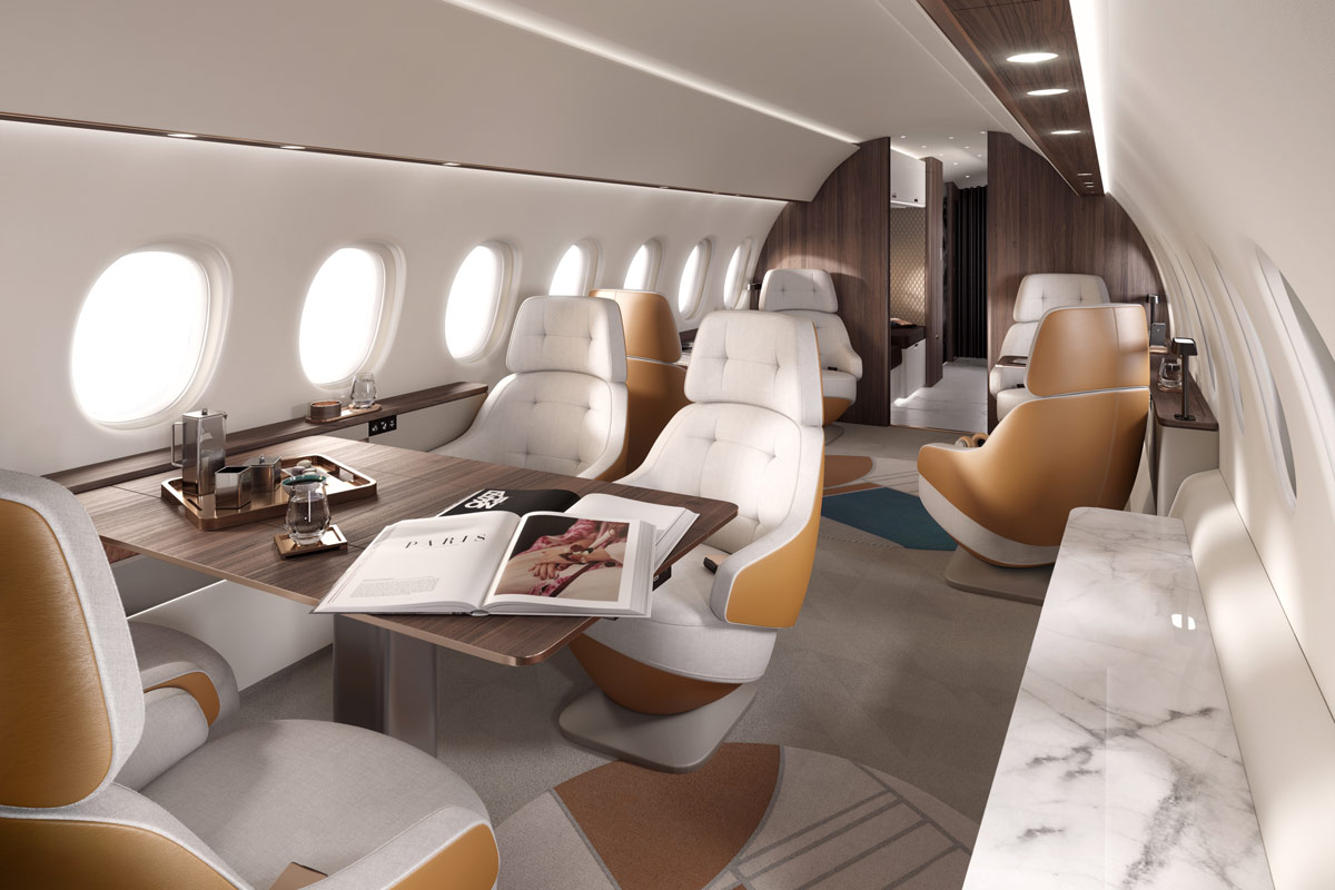 Falcon 10X Interior Receives Yet Another Prestigious Product Design Award