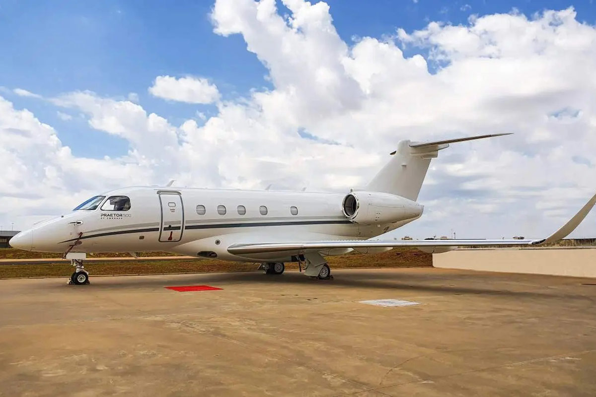 Embraer delivers the first Praetor 500 conversion in Brazil