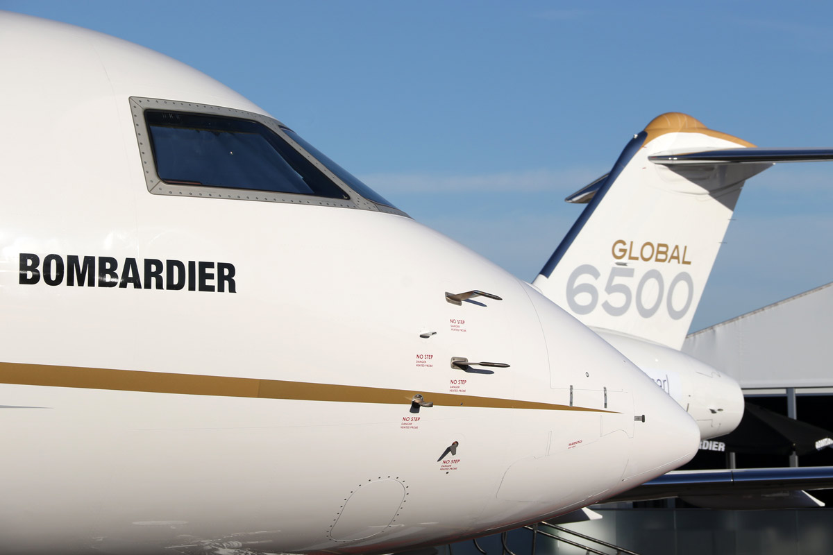 Bombardier Announces Its Largest Business Jet Order of the Year 