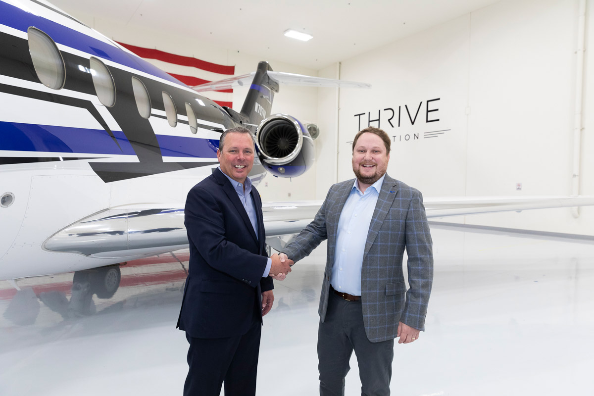 Textron Aviation inks order from Thrive Aviation for three additional Cessna Citation Longitude jets