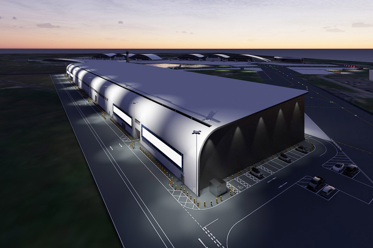 Farnborough Airport appoints design & build contractors for new £55m hangar