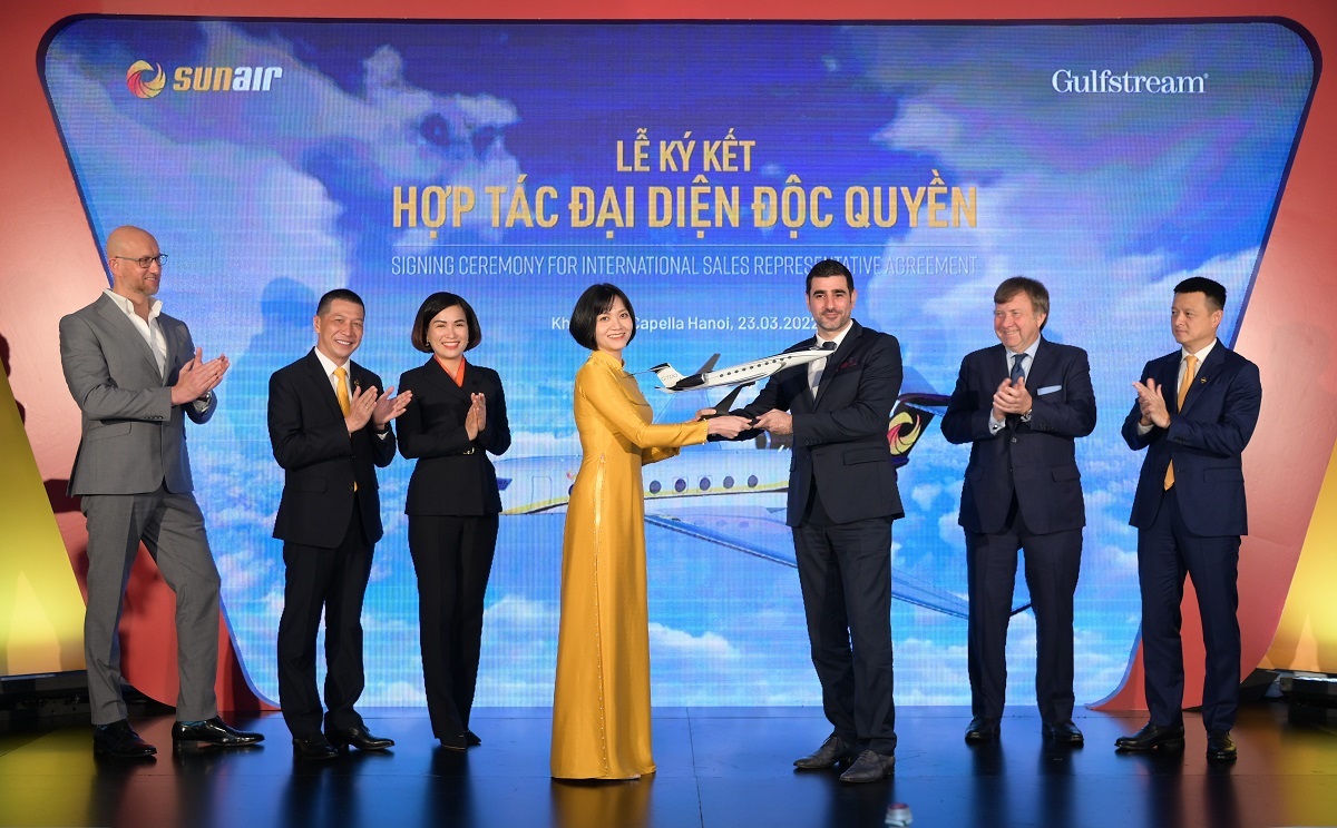 New international Gulfstream sales representative for Vietnam - Sun Air