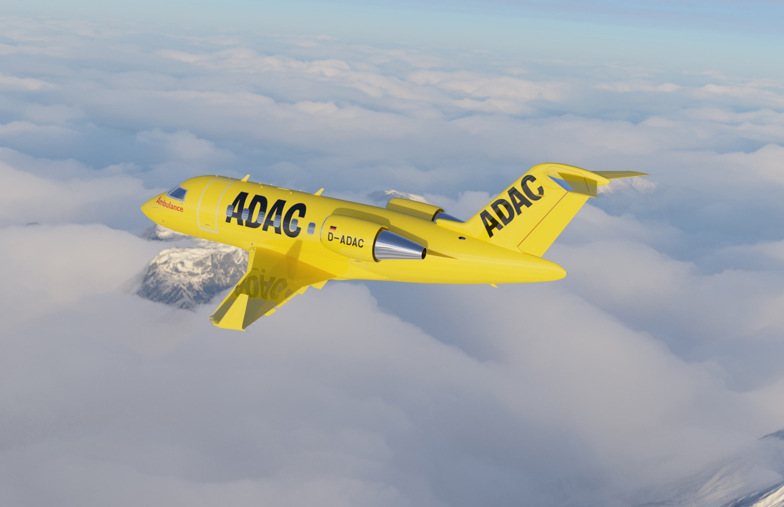 Bombardier Defense and ADAC announce order of a new Challenger 650 aircraft for medevac use