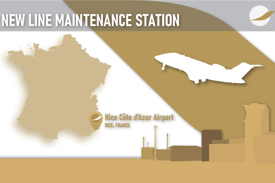 JET MS opens a new line maintenance station in Nice, France