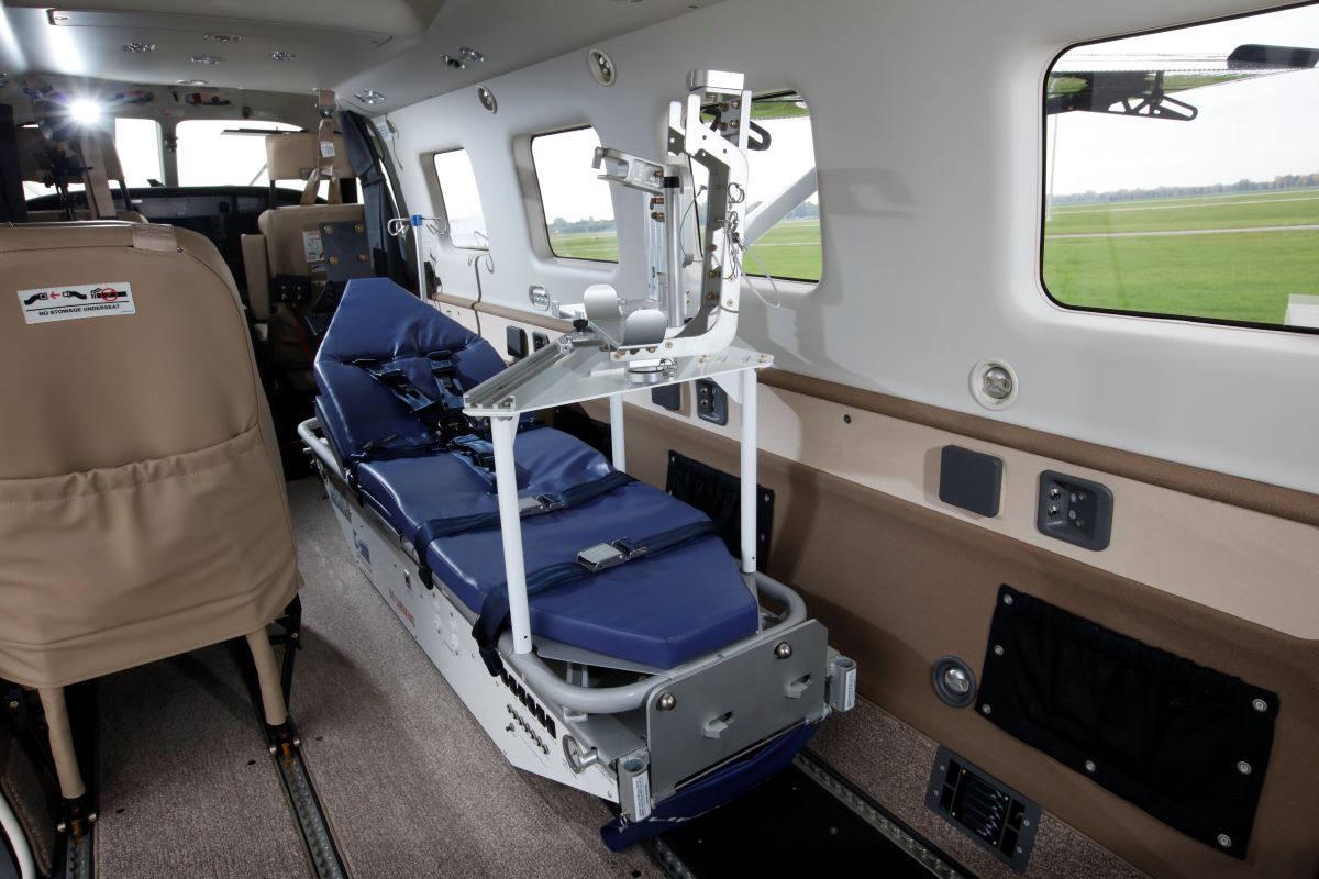 Spectrum Aeromed obtains FAA approval for Ambulance solutions on Daher Kodiak