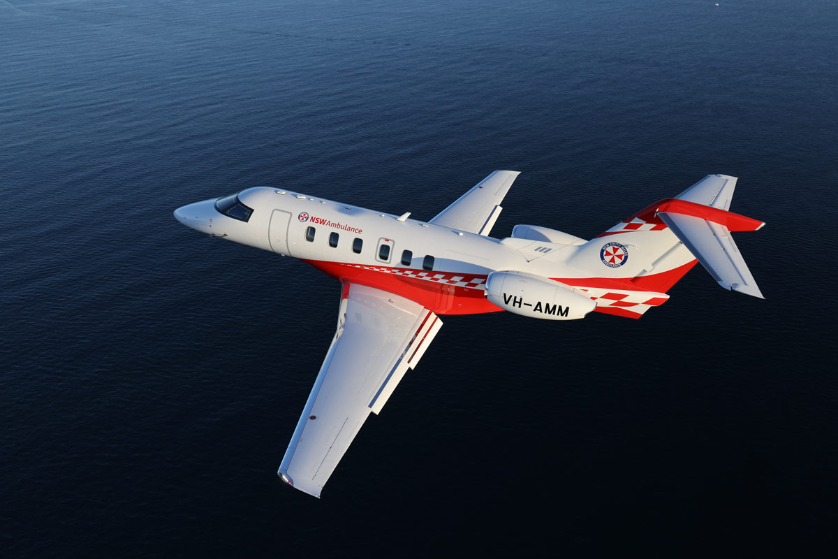 First New South Wales Ambulance PC-24 in Service