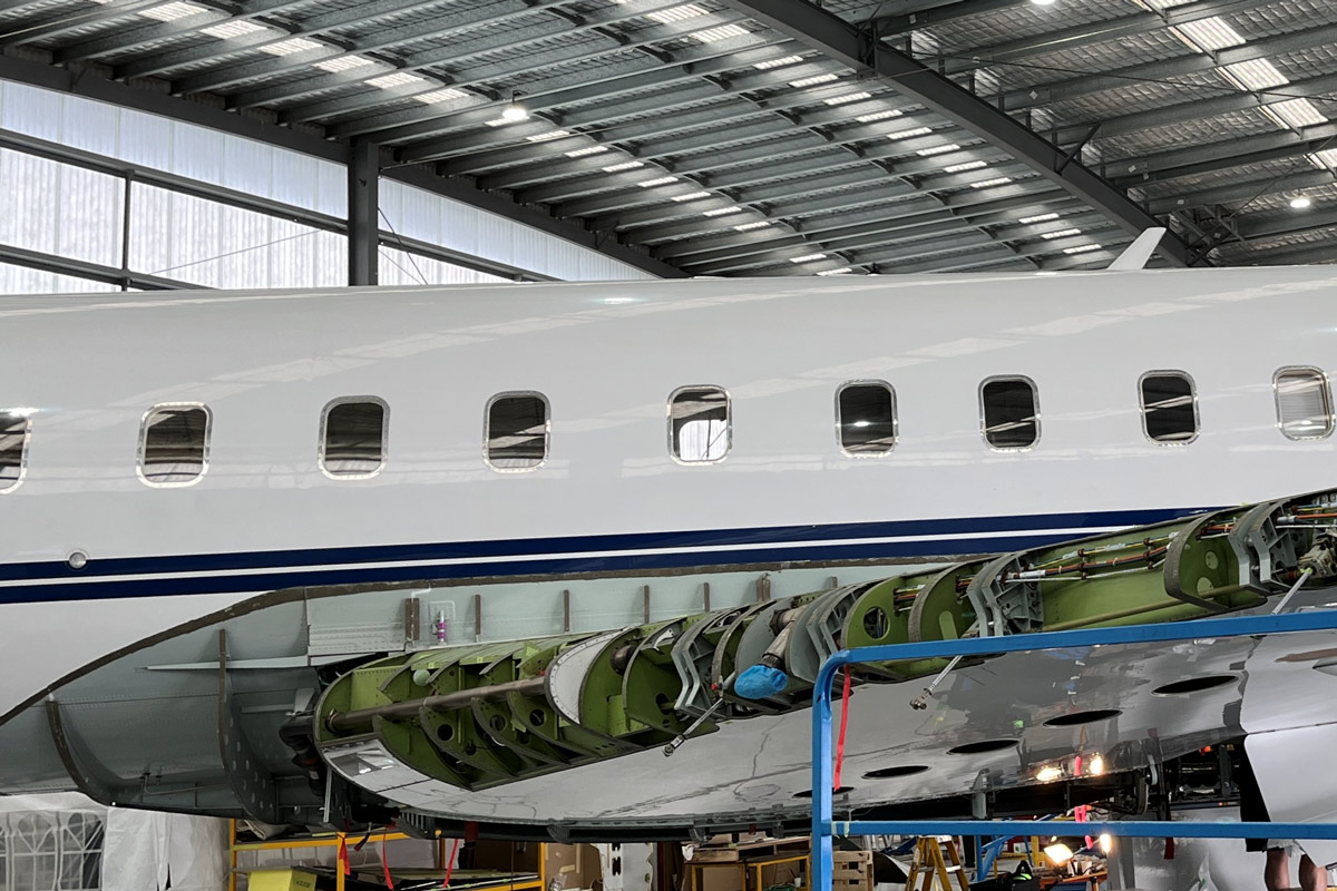ExecuJet MRO Services Australia completes heaviest maintenance check on Global Express