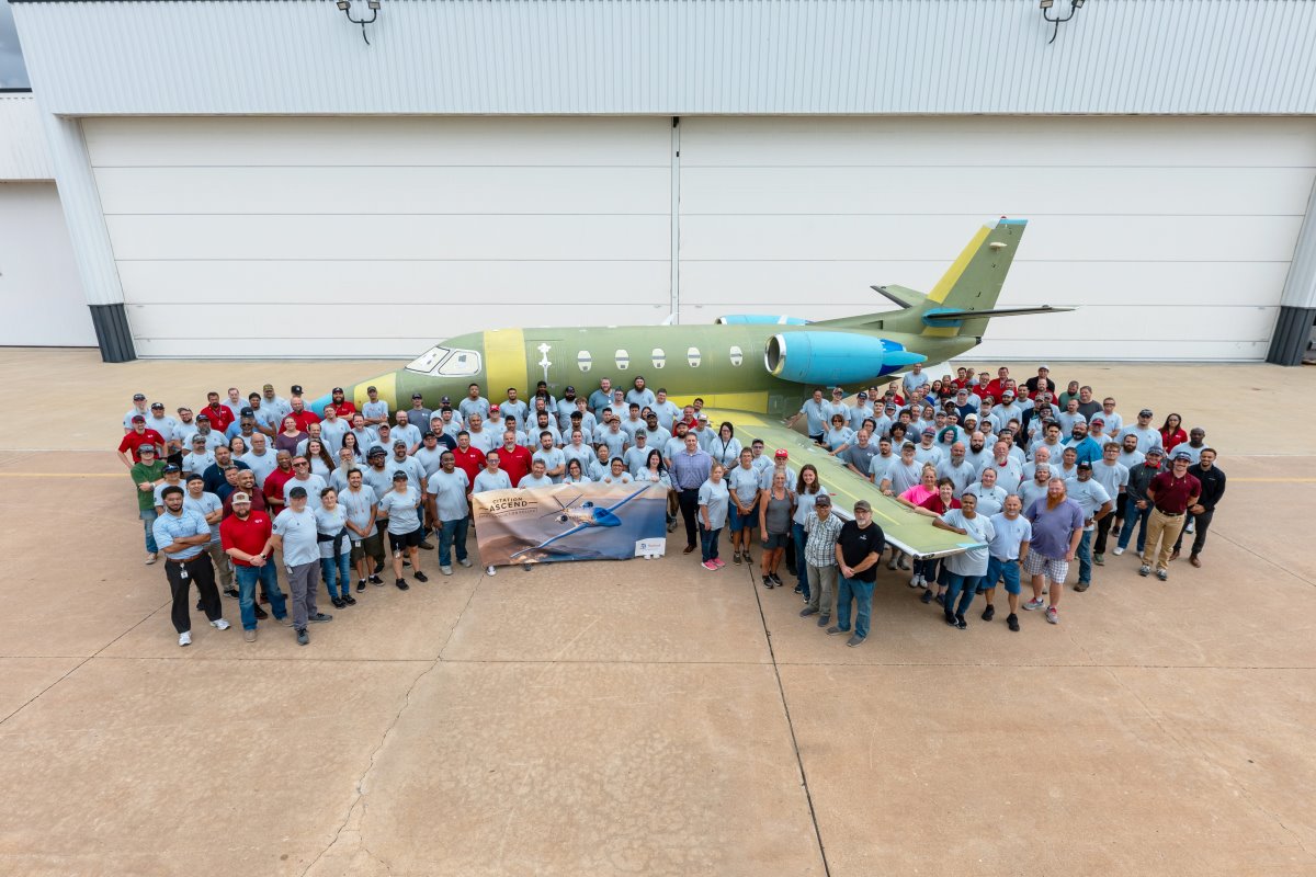 Cessna Citation Ascend program continues to advance with rollout of first production unit
