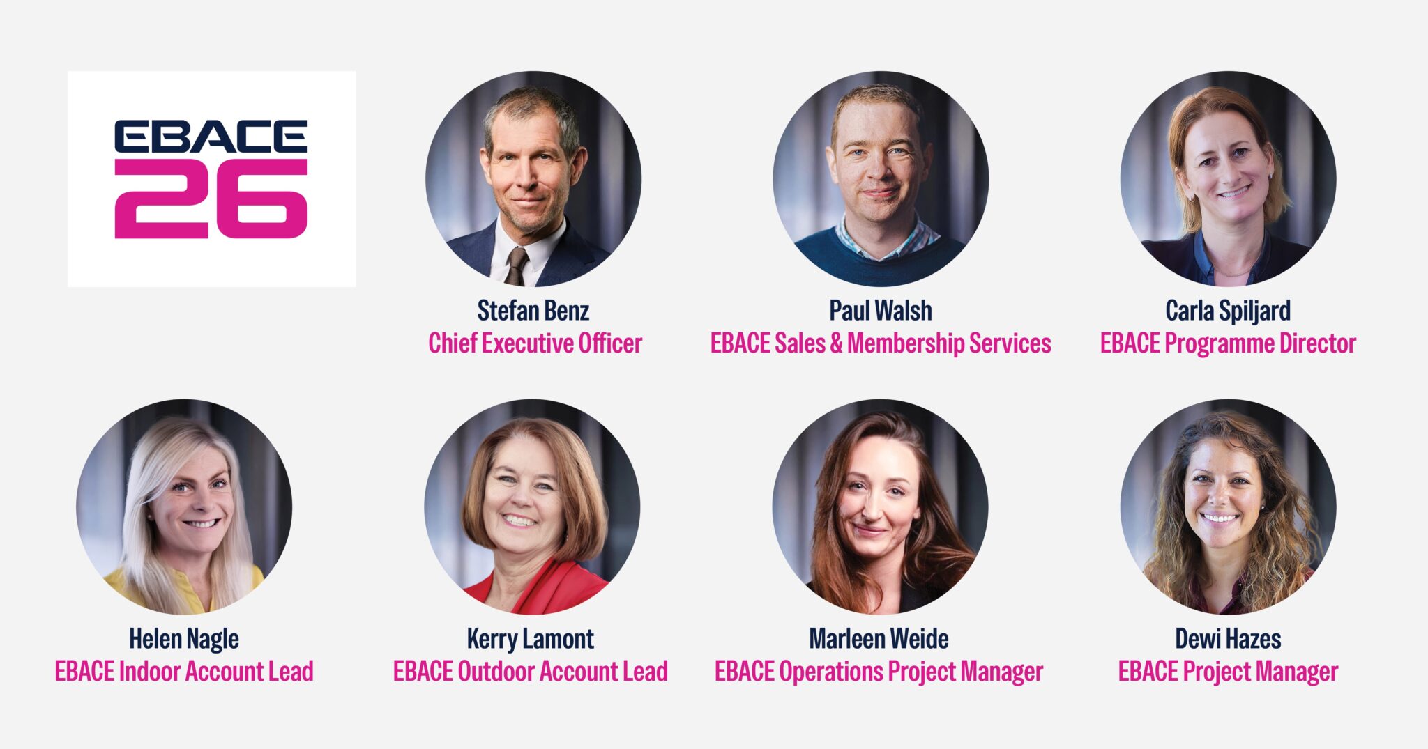 EBAA appoints new EBACE sales and management team