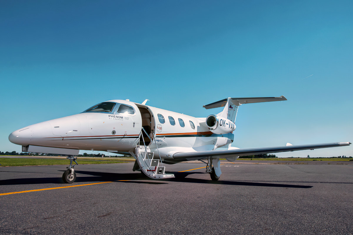 Europe’s highest number of flown hours with Phenom 100