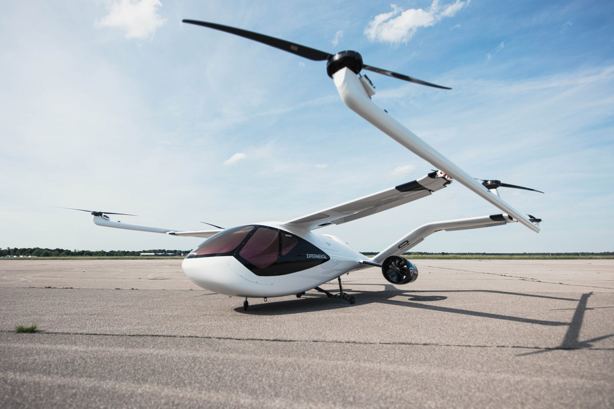 Volocopters 4-Seater Aircraft Takes First Flight