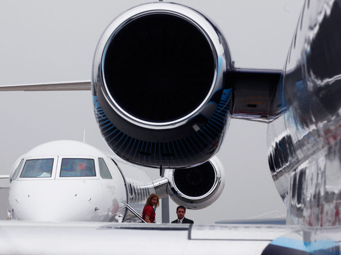 Slowdown in US bizjet activity, stronger in Europe, Germany the weak exception