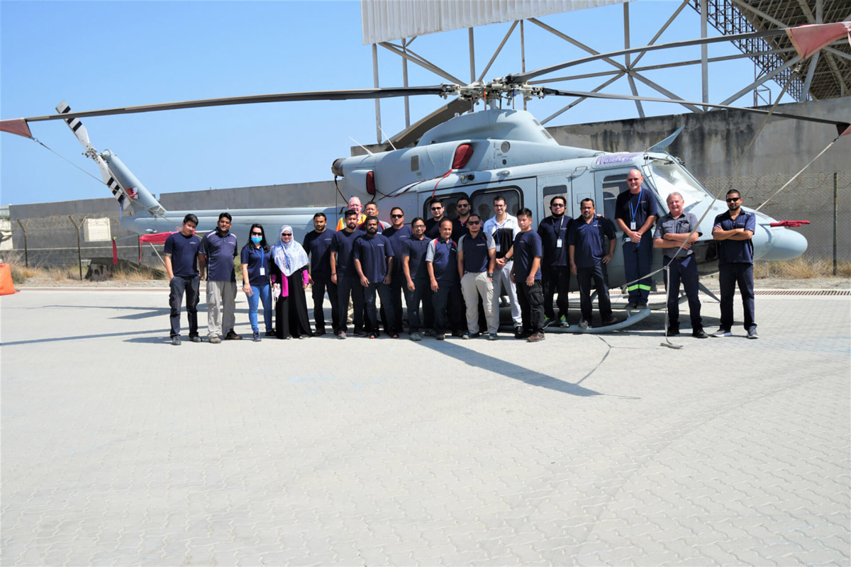 Jet Aviation Successfully Delivers Three Simultaneous Bell 412 Overhauls to Middle East Customer