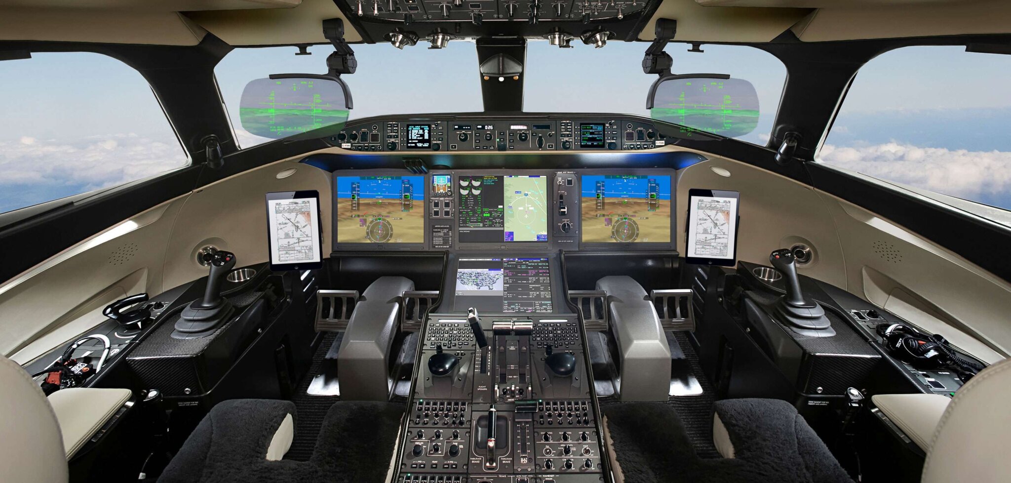 Bombardier introduces advanced avionics upgrade for Bombardier vision flight deck