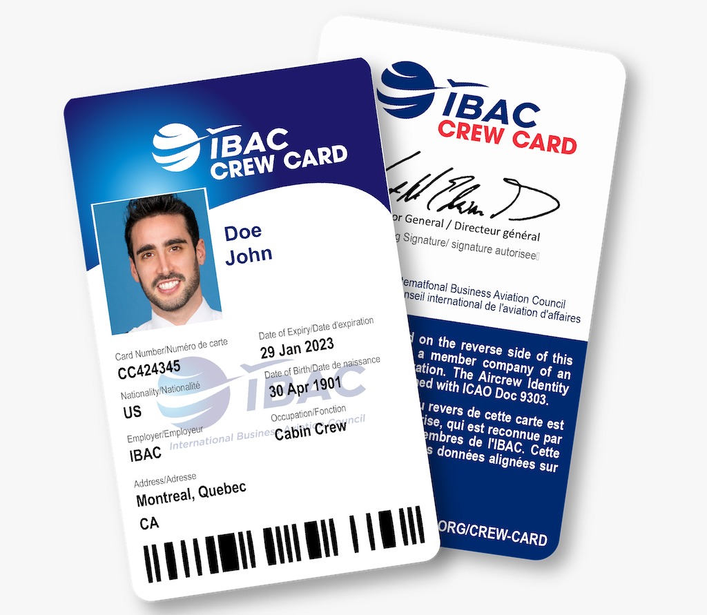 IBAC Launches New Crew Card  Adds ID90 Travel Perks