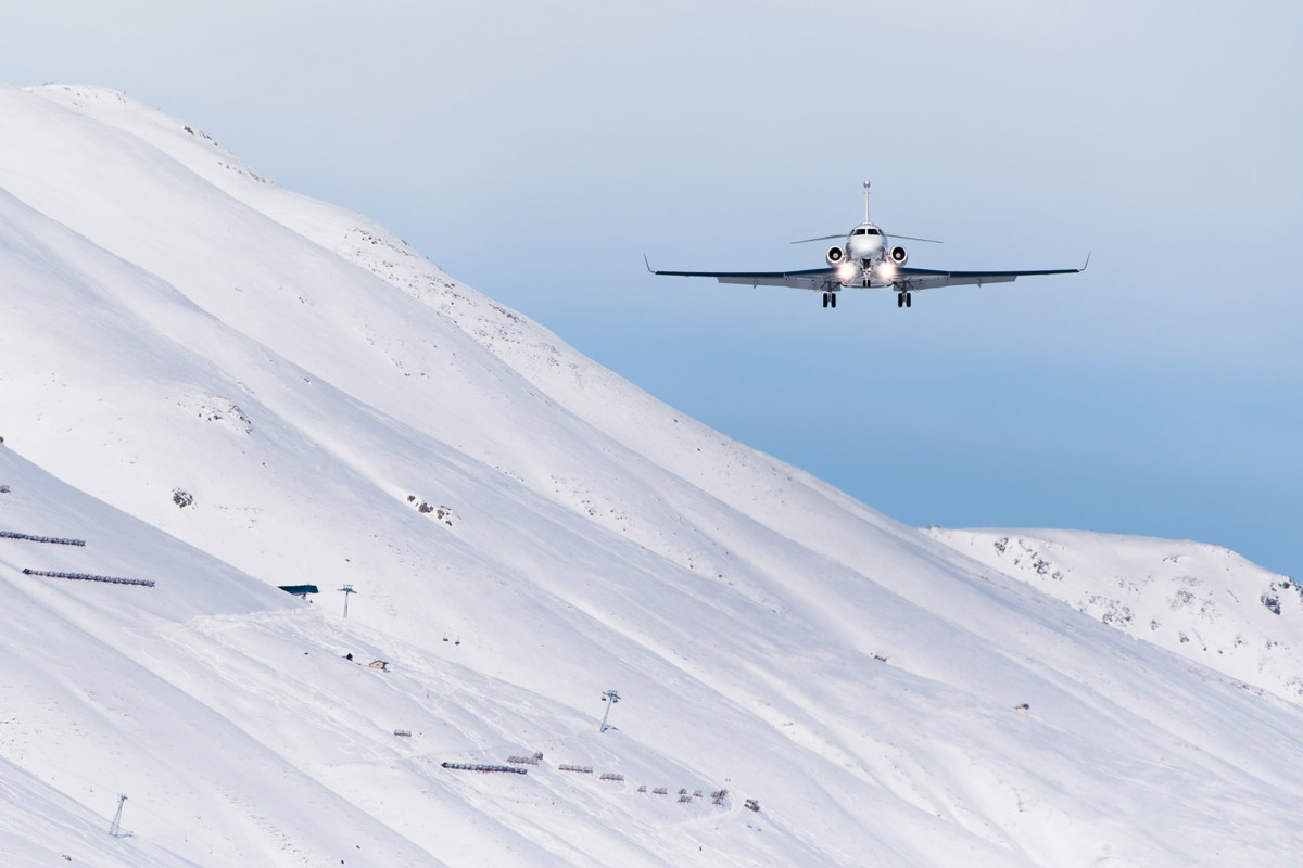 No jets for Davos but more than ever for the ski slopes