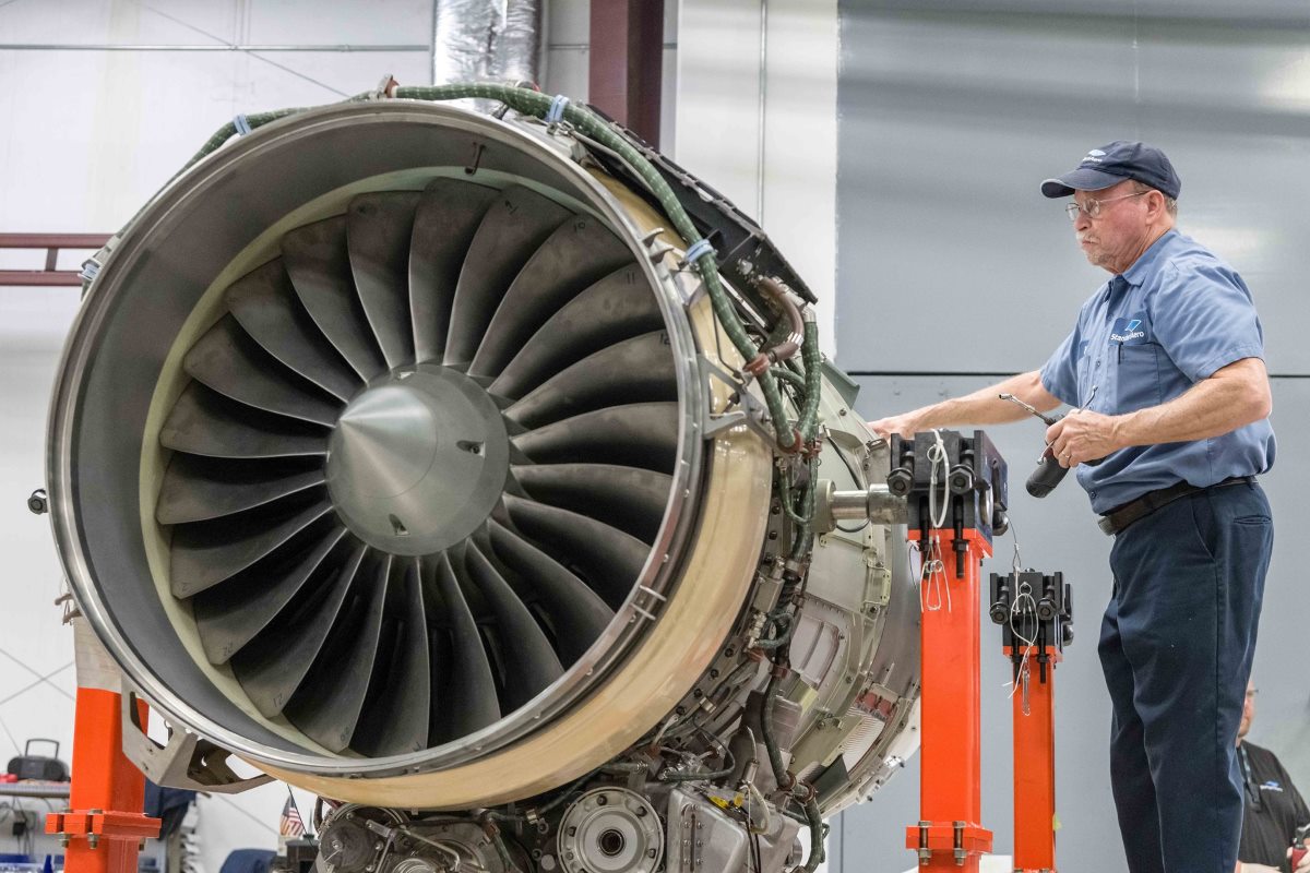 StandardAero Celebrates 1,500th Honeywell HTF7000 Major Maintenance Service Event at Augusta Regional Airport (AGS)