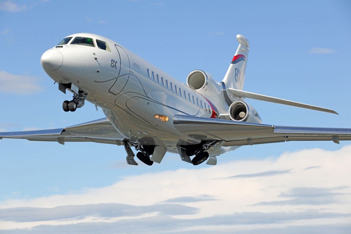 Dassault to Display the Falcon 8X at MEBAA 2022