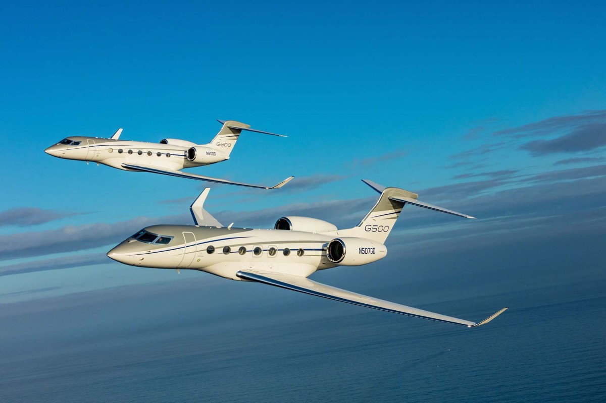 Gulfstream G500 And G600 each exceed 100,000 flight hours