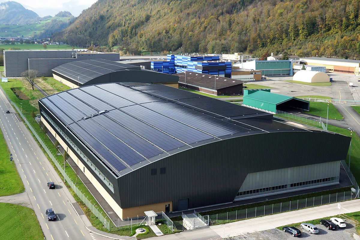 Pilatus Commissions the Largest Solar Power Plant In Canton Nidwalden