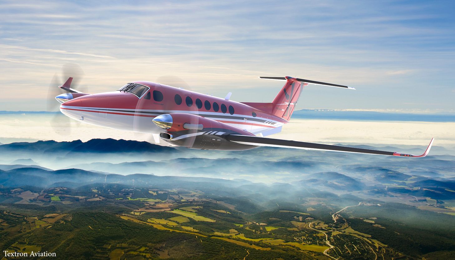 Beechcraft King Air special Crimson Edition unveiled in honor of 60th anniversary