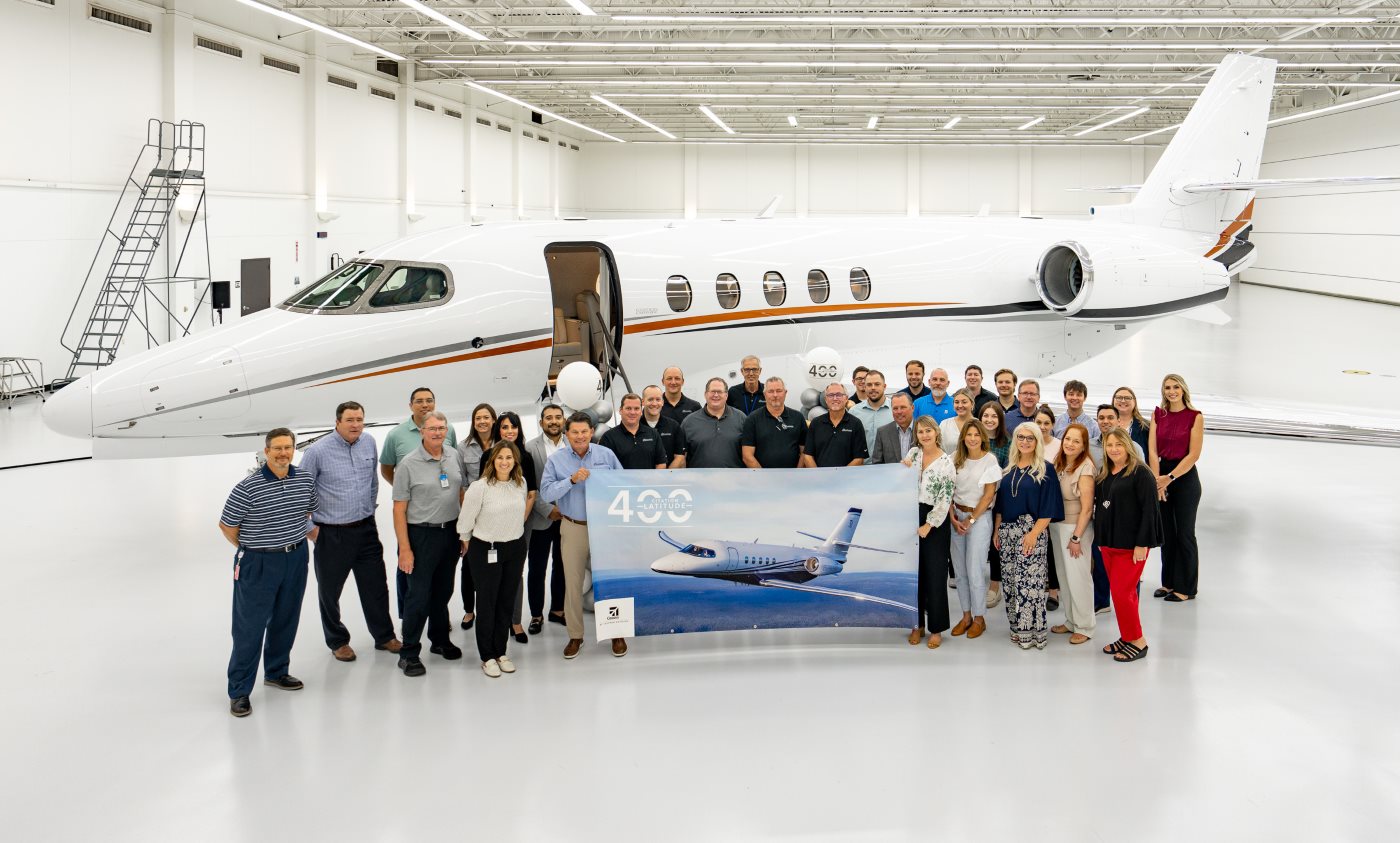 400th Cessna Citation Latitude joins Simmons Foods' fleet, reinforcing segment leadership