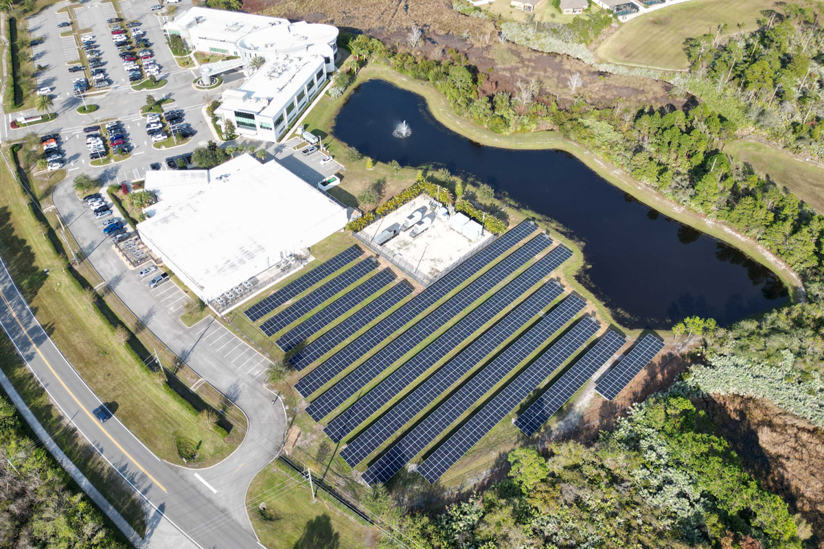 Satcom Direct lets the sunshine in with new solar farm installation