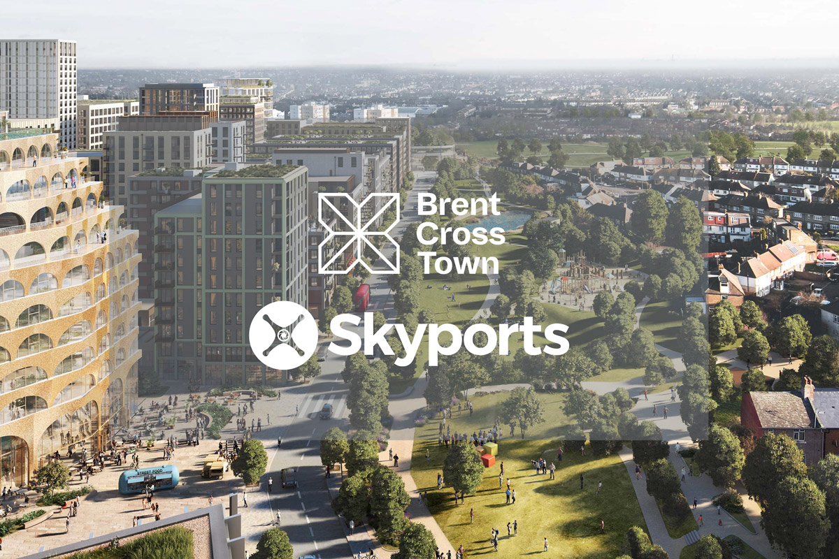 Skyports and Brent Cross Town to enable advanced air mobility in London with new electric air taxi vertiport