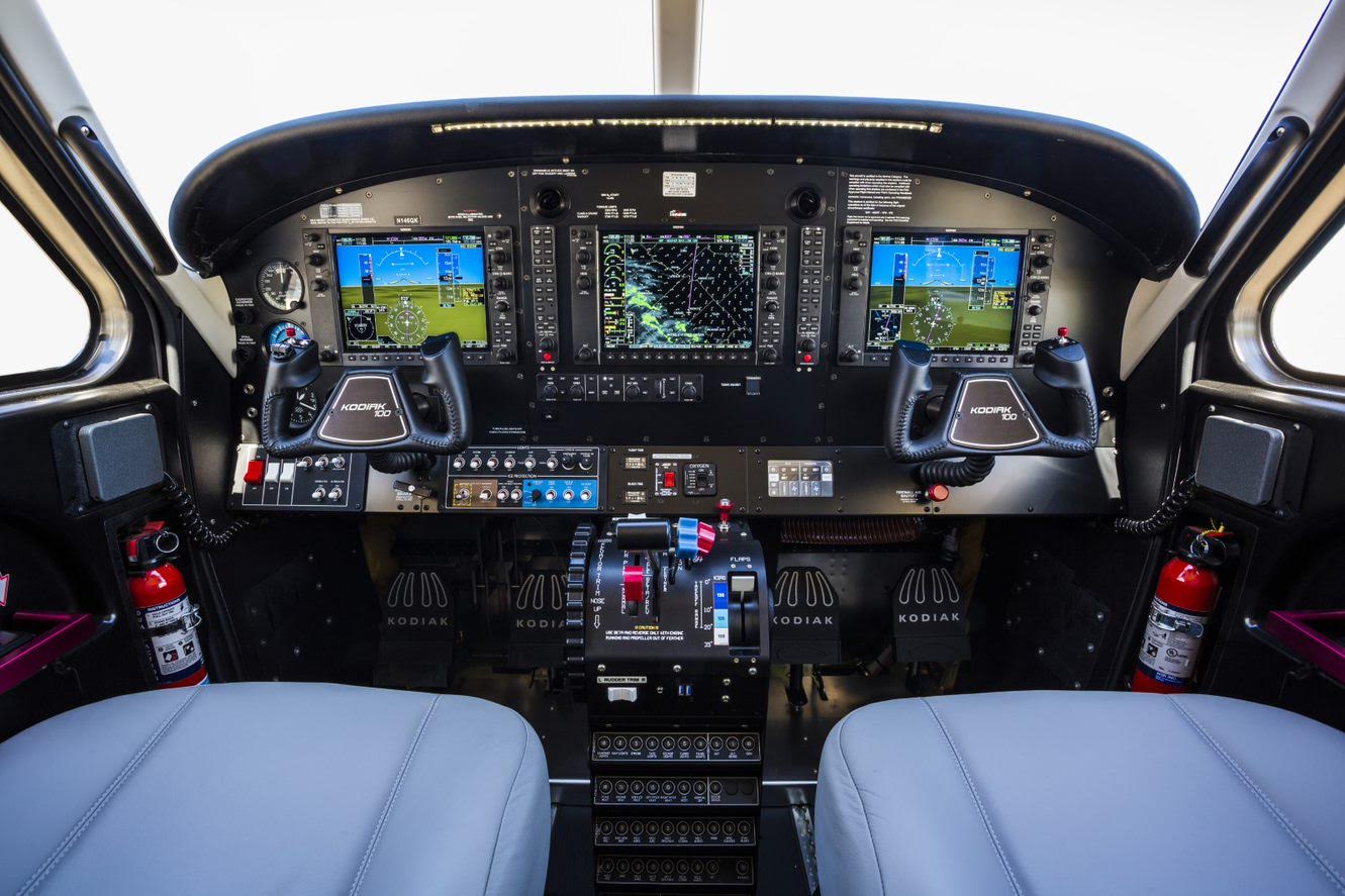 The Garmin G1000 NXi flight deck upgrade is launched for earlier production versions of Daher’s Kodiak 100 turboprop aircraft