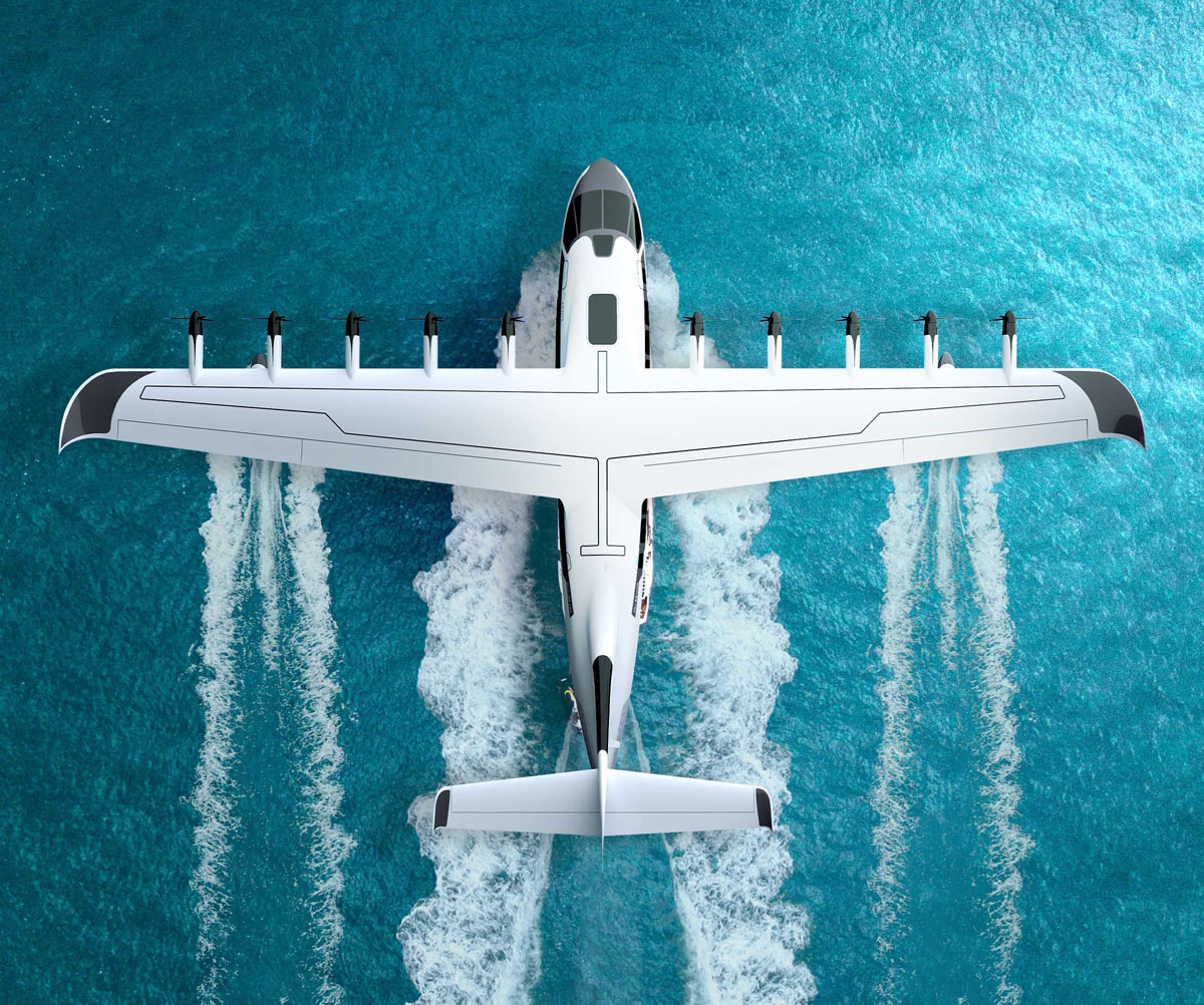 JEKTA begins flight testing of scaled PHA-ZE 100 amphibious aircraft