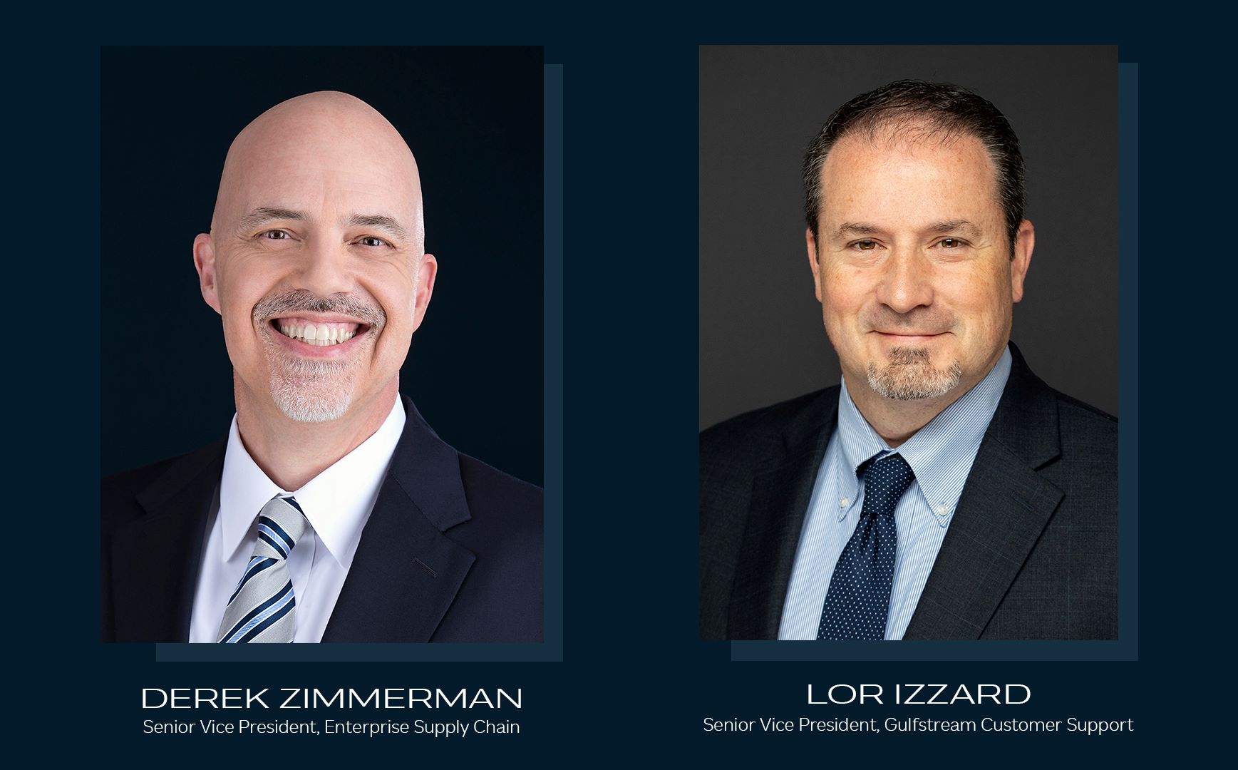 Gulfstream Announces New Leadership to Oversee Supply Chain and Gulfstream Customer Support