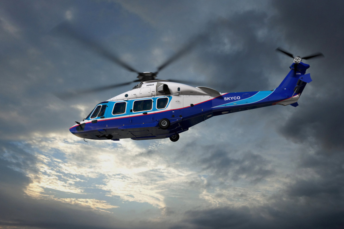 Airbus Helicopters and SKYCO Leasing sign for six H175 helicopters