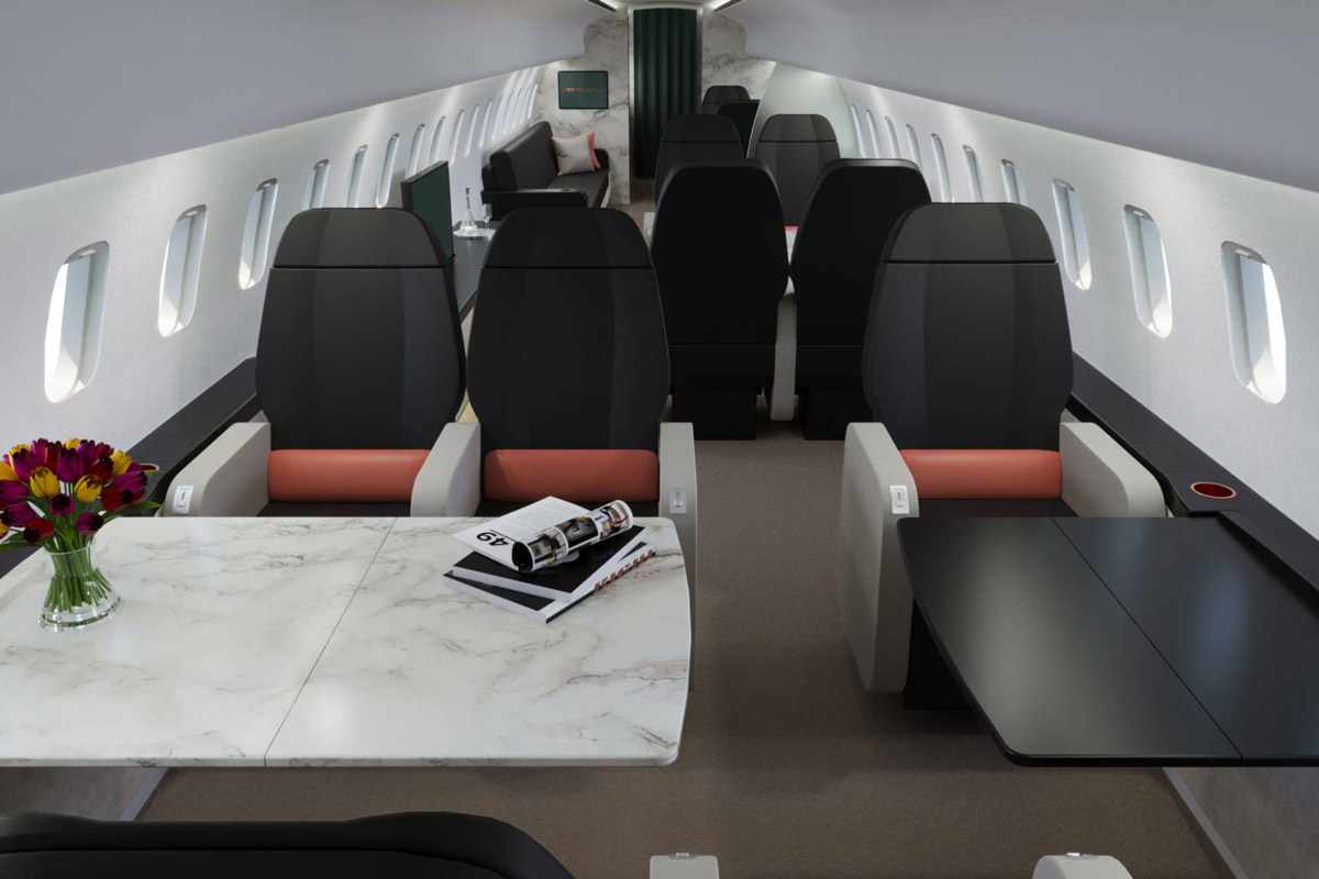 ATR targets high-end markets with new cabin collection