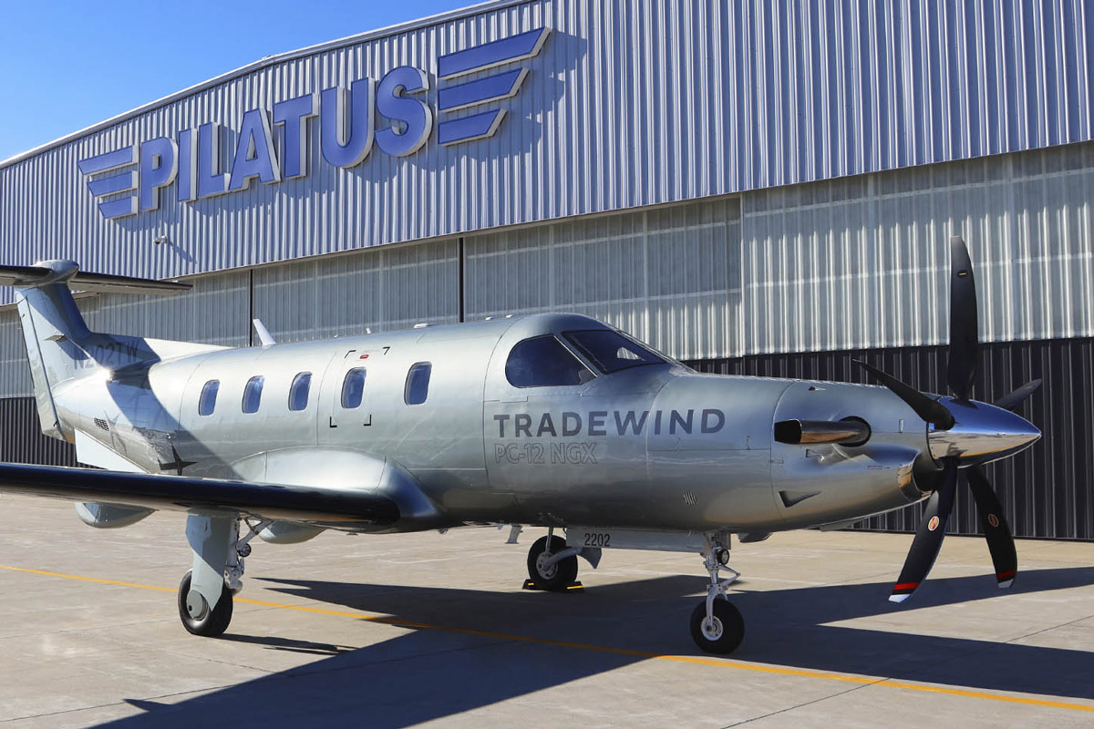 Pilatus Delivers First PC-12 NGX to Tradewind Aviation