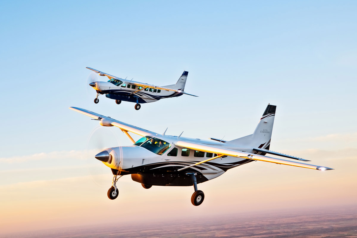 Cessna Caravan family soars past 25 million flight hours