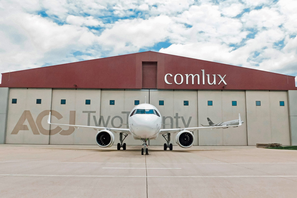 Comlux welcomes a fourth ACJ320neo for cabin completion
