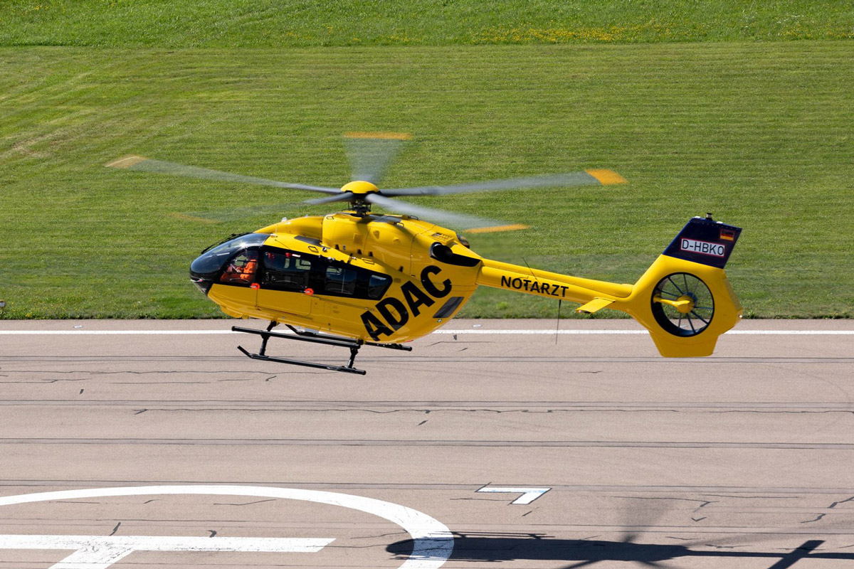 ADAC Luftrettung takes delivery of its first two five-bladed H145s