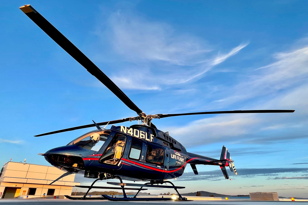 Life Flight Network Adds Additional Bell 407GXi Aircraft