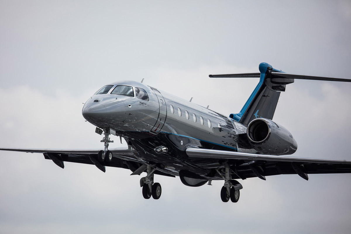 Embraer expands services network for business jets in the US